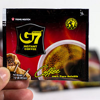 G7黑咖啡越南進口美式純黑咖啡速溶咖啡固體飲料 2g*100袋