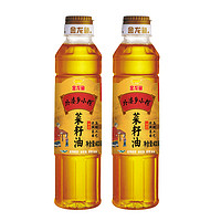 金龙鱼 外婆乡小榨菜籽油400ml/瓶浓香菜油非转基因压榨食用植物油