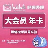 bilibili 嗶哩嗶哩 大會員年卡