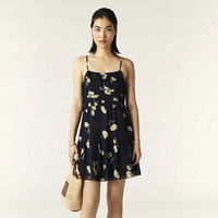 ba&sh 巴安斯 女士短款连衣裙 1E24DEBB 黑色 S