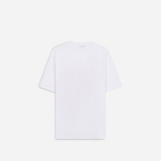 LANVIN 浪凡 女士圆领短袖T恤 RU-TS0010-J137-E24 白色 XXL