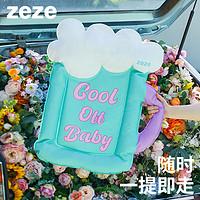 zeze 啤酒宠物冰垫狗狗冰窝猫凉垫猫咪垫子睡觉用凉席夏天降温冰床 夏日甜心冰床