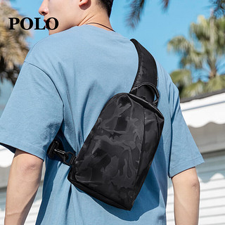 POLO胸包男士轻便单肩包运动挎包通勤斜挎包iPad手机包520