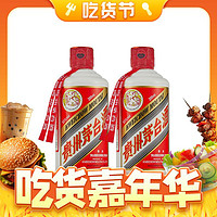 88VIP：MOUTAI 茅台 飞天茅台 53度 酱香型白酒 200ml*2瓶