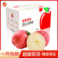 京鲜生 洛川苹果 陕西红富士苹果4斤特小果 单果150+ 生鲜 新鲜水果