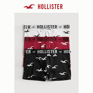 HOLLISTER春夏舒适四角紧身裤3条装 男 326211-1 杂色 XXL