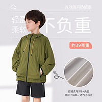 88VIP：Q21 儿童小软壳多功能防护衣户外冲锋防晒衣防风防细雨外套夏季薄