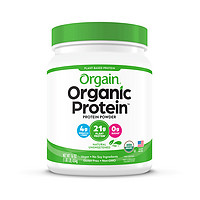 Orgain 傲感有机植物豌豆蛋白粉0蔗糖全家营养补充营养粉