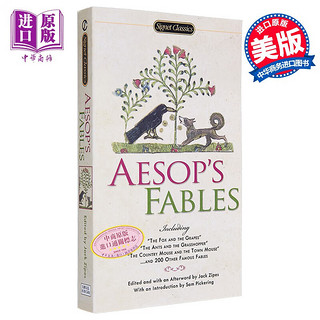 英文原版经典名Aesop's Fables伊索寓言 Signet Classics