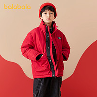 88VIP：巴拉巴拉 童装儿童羽绒服2024新款春装冬季男女童保暖立领外套上衣