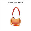 CHARLES & KEITH CHARLES＆KEITH春夏女包CK2-20781846链条单肩腋下包新月包女