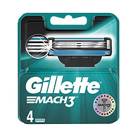 Gillette 吉列 剃须刀手动刮胡刀男士专用非吉利锋速3经典刀片4刀头