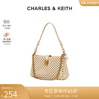 CHARLES & KEITH CHARLES&KEITH春夏女包CK2-20671388女士金属扣饰链条单肩腋下包