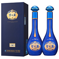 88VIP：YANGHE 洋河 蓝色经典梦之蓝M6+ 40.8%vol 浓香型白酒 550ml*2瓶