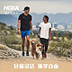 HOKA ONE ONE 男女鞋秋冬ANACAPA LOW GTX低帮户外徒步鞋耐磨减震支撑防水版 流沙色/蛋酒色 42