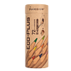 MARCO 马可 6100原木24/36/48色彩铅含卷笔刀学生绘画桶装 彩色铅笔