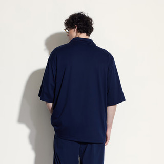 Gap 盖璞 男士吸湿速干凉感短袖POLO衫 464159 海军蓝 L