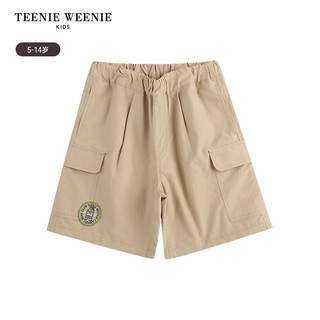 Teenie Weenie Kids小熊童装男童24夏时尚休闲工装风酷炫潮流短裤 米色 1