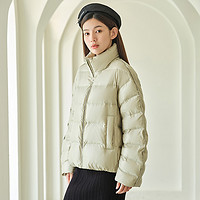 88VIP：TANBOER 坦博尔 羽绒服女短款立领潮流秋冬保暖小个子外套