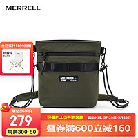 MERRELL 迈乐 运动户外休闲挎包多功能收纳便携式出行背包休闲包包 MC3239502-2灰绿