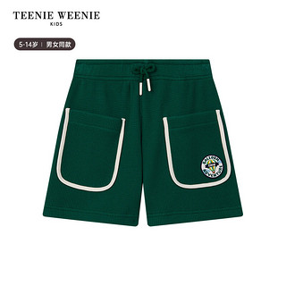 Teenie Weenie Kids小熊童装24夏季男女童帅气舒适大口袋短裤 绿色 160cm