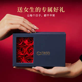 T400四叶草项链女锁骨链925银吊坠时尚小众闺蜜