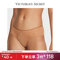 维多利亚的秘密 经典舒适时尚女士内裤 4YQY焦糖棕-高腰 11227512 M
