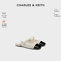 CHARLES & KEITH CHARLES&KEITH24夏新款CK1-70900458-1穆勒拖鞋外穿女