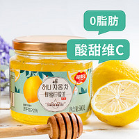 FUSIDO 福事多 蜂蜜柠檬茶500g/瓶 韩国风味蜜炼酱水果茶维vc冲饮品送礼礼品