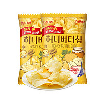 ace 海太 韩国进口海太蜂蜜黄油薯片60g张艺兴薯片零食干脆面烤鸡