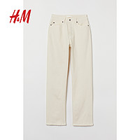 H&M 女装牛仔裤夏季