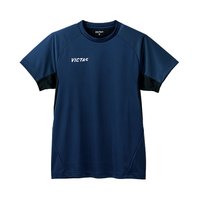 Victas victas维克塔斯乒乓运动功能性训练体恤衫短袖服装男 深蓝 3XL/190