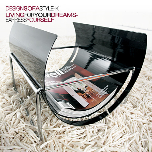 INNOVATIONLIVING 依诺维绅 Innovation 依诺维绅 金属杂志收纳架北欧轻奢简约落地客厅卧室床头置物书报架