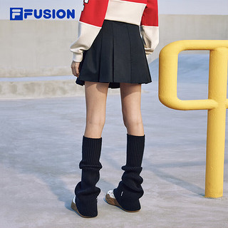 FILA FUSION斐乐潮牌【欧阳娜娜同款】龙年新年款2024春半身裙女