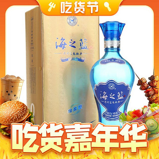 海之蓝 蓝色经典 42%vol 浓香型白酒 375ml  单瓶装