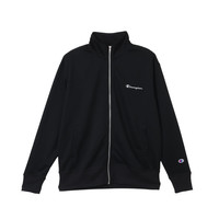 CHAMPION 冠军 刺绣文字logo拉链抓绒长袖夹克外套 C8-ZS001Z