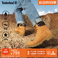 添柏岚（Timberland）女鞋踢不烂大黄靴户外防水偏小|A161G A161GW/小麦色 37.5 鞋内长：23.5CM