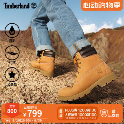 Timberland 女鞋踢不烂大黄靴户外防水偏小|A161G A161GW/小麦色 37.5 鞋内长：23.5CM