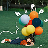 靓赫 六一儿童节彩色数字气球装饰