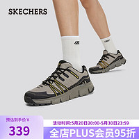 SKECHERS 斯凯奇 男士绑带轻量户外鞋耐磨舒适运动鞋子237623