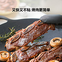 BUYDEEM 北鼎 烤肉锅家用烧烤盘韩式户外露营不粘锅铁板烧煎肉卡式炉烤肉盘