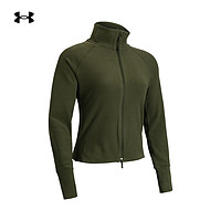 安德瑪 UNDERARMOUR）秋冬Meridian Cold Weather女子訓練運動夾克1379173 綠色390 M