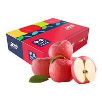 佳农 旗下品牌隆唯 山东烟台富士苹果家庭装新鲜水果酸甜口 单果75mm+ 8-12个 净重4.5斤