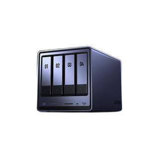 私有云 DXP4800 四盘位NAS存储（N100、8GB）