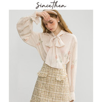 SinceThen 从那以后 蝴蝶结衬衫