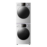 松下（Panasonic）Xtra蔓越莓系列 冰洗套装 10kg滚筒洗衣机+热泵烘干机+500升十字对开门冰箱 N1R3+CR19E+XD50C5A-S