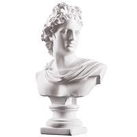 SALORDN 萨洛登 欧式阿波罗雕像摆件石膏像家居装饰品软装办公室桌面服装店道具
