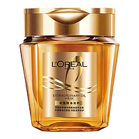 L'OREAL PARIS 歐萊雅黃金發膜精油女護發柔順順滑干枯發改善毛躁滋正品