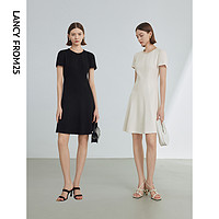 88VIP：朗姿 法式复古高级感小香风气质裙子2024年夏季新款收腰显瘦连衣裙