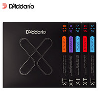 D'Addario 达达里奥 XTAPB1253 磷铜民谣吉他琴弦防锈镀膜 手感适中12-53美产原装进口[升级版] XTAPB1253
